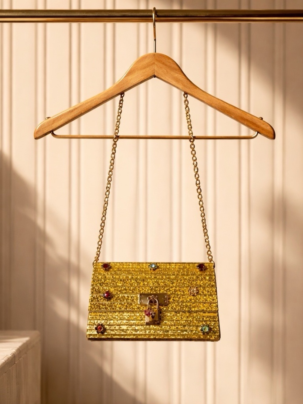 NIB KURT GEIGER BRIXTON LOCK PARTY BAG - Picture 4 of 15